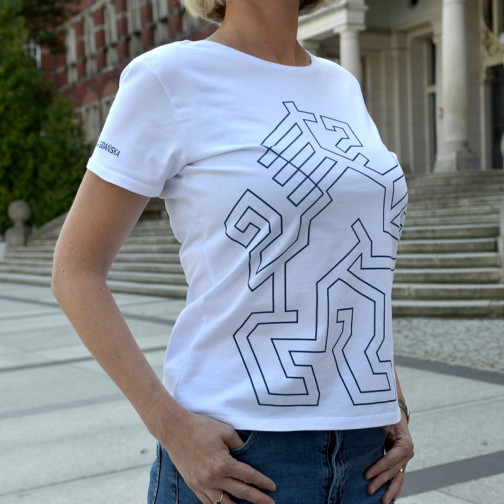 koszulka t-shirt z grafiką autorską