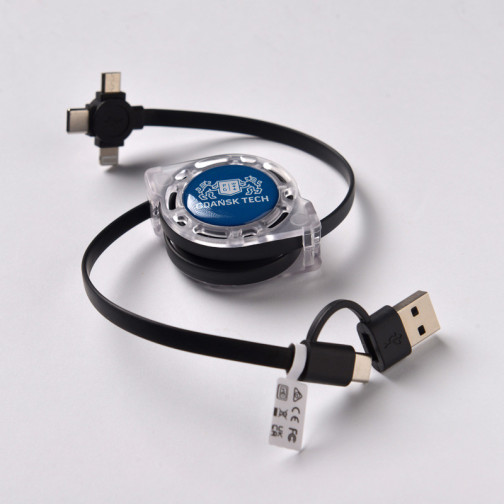 USB retractable cable