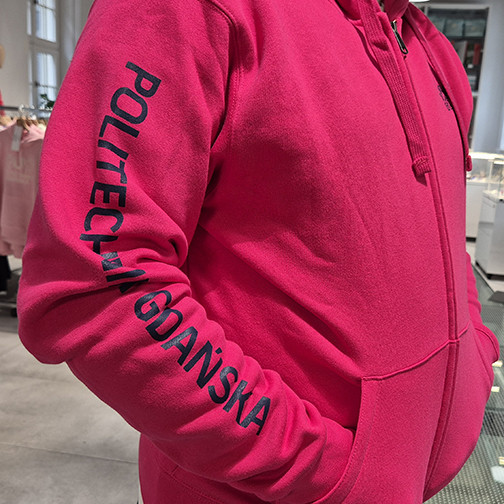 zipped sweatshirt