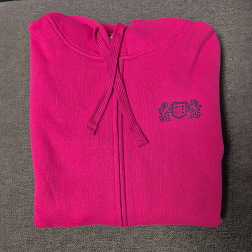 zipped sweatshirt