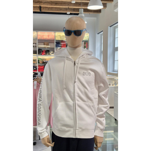 zipped sweatshirt