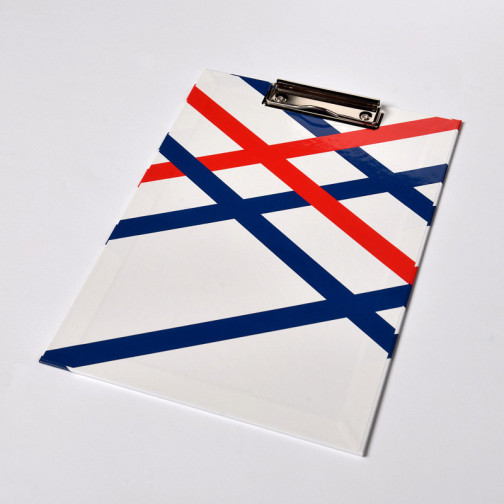 A4 clipboard with a clip