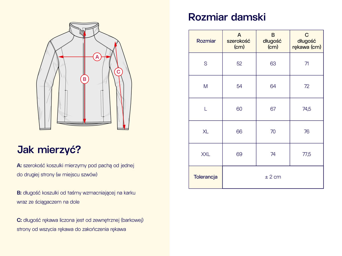 Softshell damski