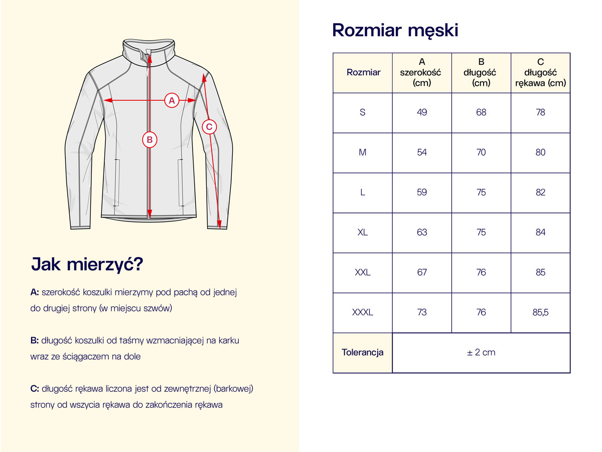 Softshell męski